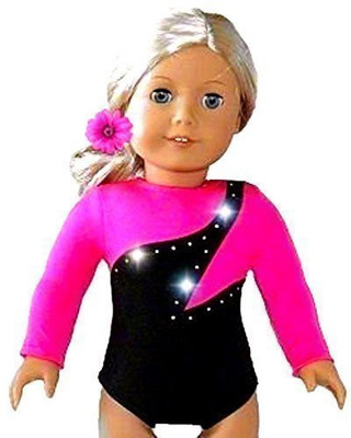 Doll Connections Hot Pink Gymnastics Dance Cheer Leotard Fits American Girl(Multicolor)
Doll Connections Hot Pink Gymnastics Dance Cheer Leotard Fits American Girl(Multicolor)