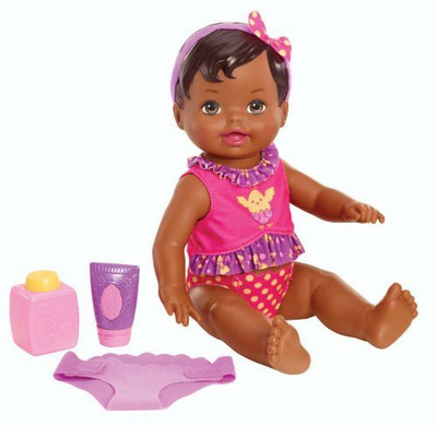 Little Mommy Diaper Duty African American(Multicolor)