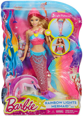 Barbie RAINBOW LIGHTS MERMAID(Multicolor)