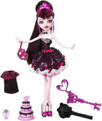 Monster High Sweet 1600 Draculaura(Pink, Black)