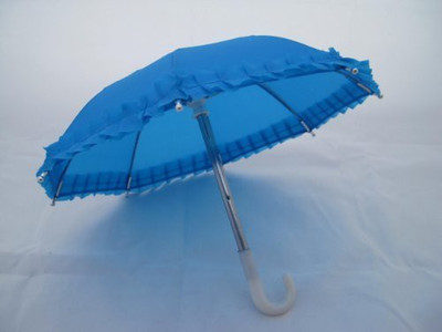 Unique Doll Clothing Blue Umbrella For 18"Including The American Girl Line(Blue)