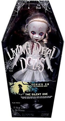 Living Dead Dolls Series 29 The Nameless Ones The Silent One 105"(White)