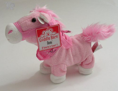 Cuddle Barn Y "Giddy Uplil' Cowboy" With Trotting Noises(Pink)