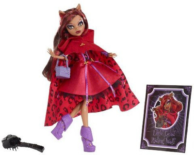 MISSING Monster High Scarily Ever After Little Dead Riding Wolf(Multicolor)