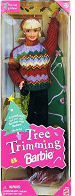 Barbie 1 X Christmas Tree Trimming Doll - Holiday Special Edition (1998)(Multicolor)
Barbie 1 X Christmas Tree Trimming Doll - Holiday Special Edition (1998)(Multicolor)