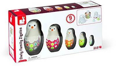 Janod Owly Family Clock(Multicolor)
Janod Owly Family Clock(Multicolor)