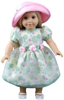 The Queen's Treasures Pretty Floral 18" Doll Outfit Dress And Pink Hat Fits 18" American Girl® Doll Clothes & Accessories(Multicolor)
The Queen's Treasures Pretty Floral 18" Doll Outfit Dress And Pink Hat Fits 18" American Girl® Doll Clothes & Accessories(Multicolor)