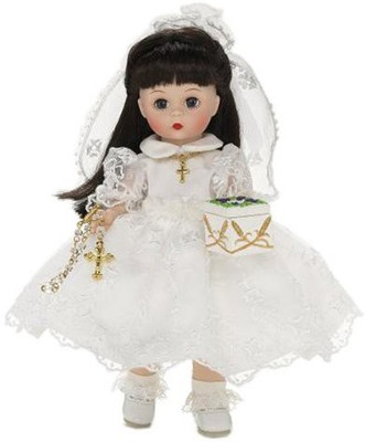 Madame Alexander S My First Communion Brunette(White)