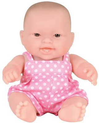 JC Toys Designed by Berenguer Lots To Love 8" Ba Caucasian(Pink)