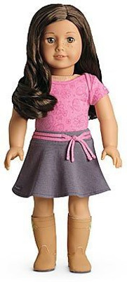 American Girl My With Light Skin With Freckleswavy Dark Brown Hairhazel(Multicolor)
American Girl My With Light Skin With Freckleswavy Dark Brown Hairhazel(Multicolor)