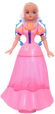 MERATOY.COM BATTERY OPERATED NISHA MUSIC DOLL(Pink)