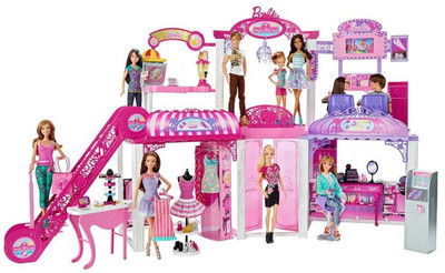 Barbie BARBIE MALIBU AVENUE -MALL(Pink)