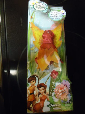Disney Tinkerbell Fairies "Dahlia" Flower Scent Fairy Outfit(Multicolor)