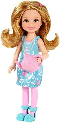 Barbie Sisters Chelsea And Friends Tea Party(Multicolor)