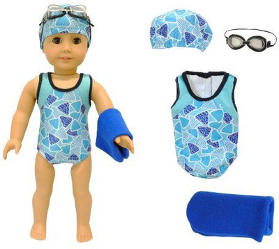 Pink Butterfly Closet Doll Clothes - Swimsuit Set : Bikini, Towel, Goggles & Cap Fits American Girl Dolls, Madame Alexander and other 18 inches Dolls(Multicolor)
Pink Butterfly Closet Doll Clothes - Swimsuit Set : Bikini, Towel, Goggles & Cap Fits American Girl Dolls, Madame Alexander and other 18 inches Dolls(Multicolor)