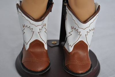 Unique Doll Clothing Brown & White Boots Cowgirl Cowboy Boots Fits American(Multicolor)
Unique Doll Clothing Brown & White Boots Cowgirl Cowboy Boots Fits American(Multicolor)