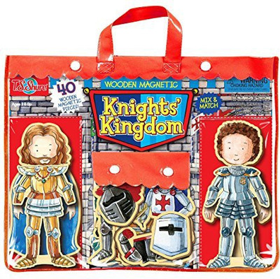 T.S. Shure Knights' Kingdom Wooden Magnetic Heroes(Multicolor)