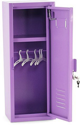 Emily Rose Doll Clothes 18 Inch Doll School Locker Furniture Fits 18" American Girl Dolls with Accessories | Real Heart-shaped Lock and Key and 5 Hangers(Multicolor)
Emily Rose Doll Clothes 18 Inch Doll School Locker Furniture Fits 18" American Girl Dolls with Accessories | Real Heart-shaped Lock and Key and 5 Hangers(Multicolor)