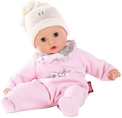 Gotz Muffin 13" Bald With Light Pink Outfit(Pink)
