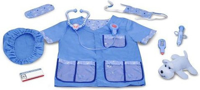 Melissa & Doug Party Outfit For 15 Doll(Blue)