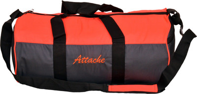 Attache 16 inch/40 cm 1013 O Gym Bag(Orange, Grey), Grey;orange
