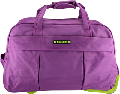 ANNI CREATIONS 18 inch/45 cm Trolly Travel Duffel Bag(Purple)