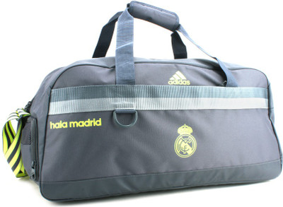 ADIDAS 23 inch/59 cm Real Madrid Travel Duffel Bag(Grey)