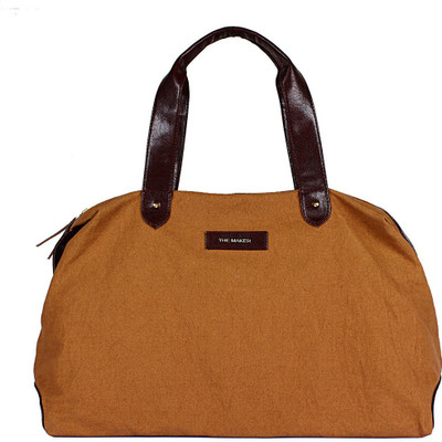 THE MAKER KILBURN DUFFLE Travel Duffel Bag(Brown)