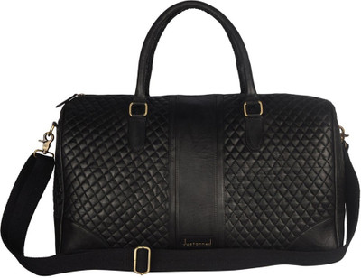Justanned 20 inch/51 cm LEATHER BLACK QUILTED DUFFLE BAG Travel Duffel Bag(Black)
Justanned 20 inch/51 cm LEATHER BLACK QUILTED DUFFLE BAG Travel Duffel Bag(Black)