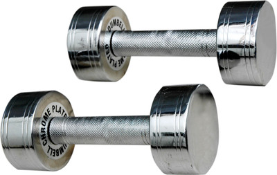 Shubhras Steel Fixed Weight Dumbbell(4 kg)