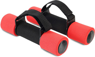 Proline Fitness TA-2212 Fixed Weight Dumbbell(0.5 Kg), Black;red