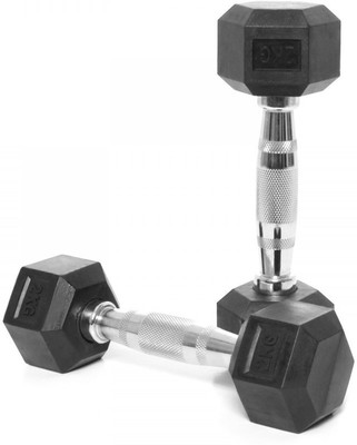Kobo HOME GYM EXERCISE 2 KG X 2 (Total 4 KG) CARDIO AEROBIC TRAINING FITNESS GRIPPY HEX RUBBER (Pair) Fixed Weight Dumbbell(4 kg), Chrome;black
Kobo HOME GYM EXERCISE 2 KG X 2 (Total 4 KG) CARDIO AEROBIC TRAINING FITNESS GRIPPY HEX RUBBER (Pair) Fixed Weight Dumbbell(4 kg), Chrome;black