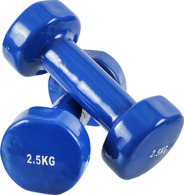 Proline Vinyl Dipping Fixed Weight Dumbbell(2.5 kg)