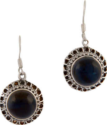 Eekaba 925 SILVER Tiger Eye Sterling Silver Drop Earring
