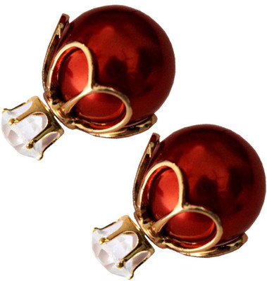 Being Women Elegant Rihanna Inspired Gold Cap Bubble Mother of Pearl Stud Earring
Being Women Elegant Rihanna Inspired Gold Cap Bubble Mother of Pearl Stud Earring