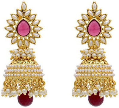 Jewels Gehna Cubic Zirconia Alloy Jhumki Earring