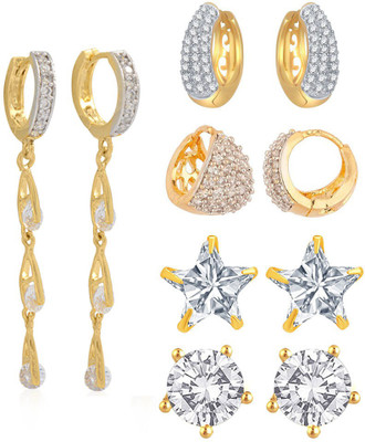 Jewels Galaxy IDV-1605 Alloy Earring Set