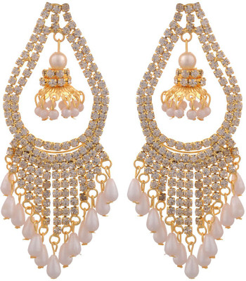 Blacksmith Hippie Crystal Metal Drop Earring