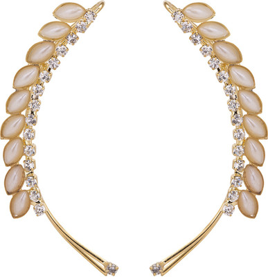 Rashi Jewellery Trendy Cubic Zirconia Alloy Cuff Earring