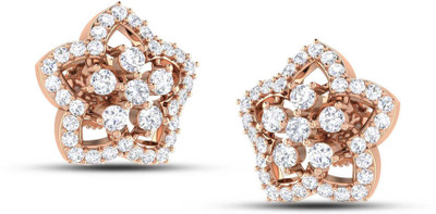 Jisha Valentine's Collection Yellow Gold 18kt Diamond Stud Earring