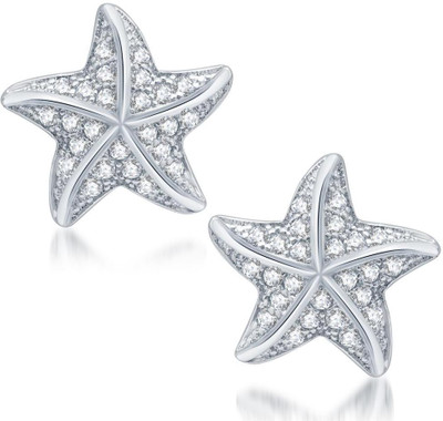 Sukkhi Fancy Micro Pave Cubic Zirconia Alloy Stud Earring