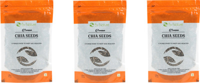 By Nature Chia Seeds (Pack of 3)(100 g, Pack of 3)