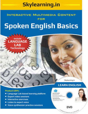 Skylearning.In Spoken English Basic CD/DVD(Spoken English Basics CD/DVD Combo Pack)
Skylearning.In Spoken English Basic CD/DVD(Spoken English Basics CD/DVD Combo Pack)