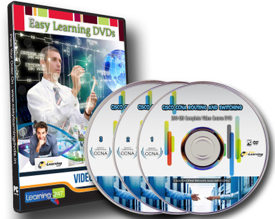 Easy Learning CCNA Routing and Switching 200-120 Complete Video Training Course on 3 DVDs(DVD)
Easy Learning CCNA Routing and Switching 200-120 Complete Video Training Course on 3 DVDs(DVD)