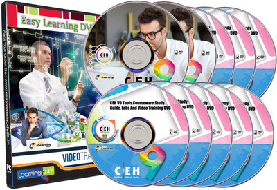 Easy Learning Certified Ethical Hacker CEH v9 Tools Courseware And Video Training on 10 DVDs(DVD)
Easy Learning Certified Ethical Hacker CEH v9 Tools Courseware And Video Training on 10 DVDs(DVD)