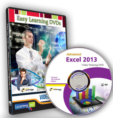 Easylearning Advanced Microsoft Excel 2013 Tutorial Video DVD(DVD)