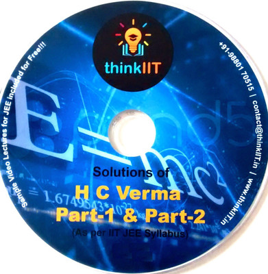 thinkIIT H C Verma Solution Part-1 and Part-2: In DVD(DVD)