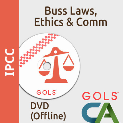GOLSOnlineCoaching CA IPCC Business Laws Ethics And Communication Offline(DVDs and Pendrive)
GOLSOnlineCoaching CA IPCC Business Laws Ethics And Communication Offline(DVDs and Pendrive)