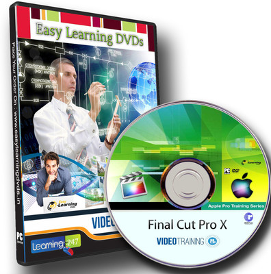 Easy Learning Apple Pro Video Series Final Cut Pro X Ripple Training Video Tutorial DVD(DVD)
Easy Learning Apple Pro Video Series Final Cut Pro X Ripple Training Video Tutorial DVD(DVD)