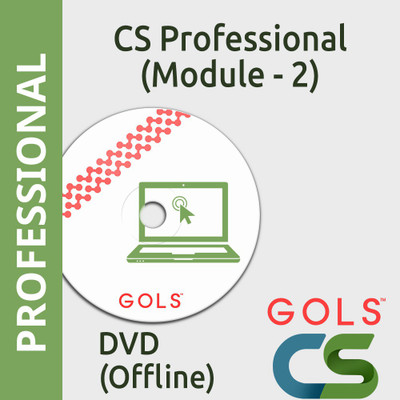 GOLSOnlineCoaching CS Professional Module II Offline(DVDs and Pendrive)